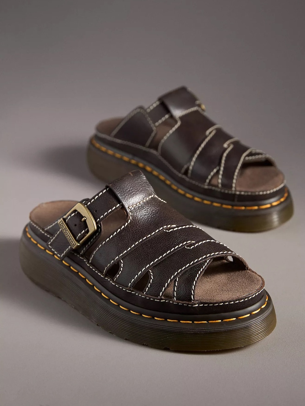Dr. Martens Maxxy Slide Platform Sandals
size 8